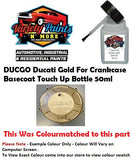 DUCGO Ducati Gold For Crankcase Basecoat Touch Up Bottle 50ml