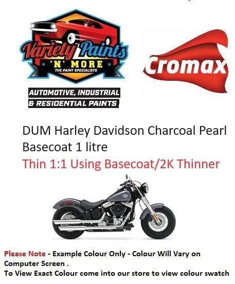 DUM Harley Davidson Charcoal Pearl Basecoat 1 litre