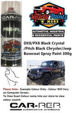DX8/PX8 Black Crystal /Pitch Black Chrysler/Jeep Basecoat Spray Paint 300g