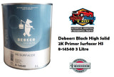 Debeers Black High Solid 2-Pack Primer Surfacer HS 8-14540 3 Litre