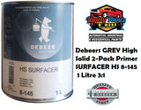 Debeers GREY High Solid 2-Pack Primer SURFACER HS 8-145 1 Litre 3:1