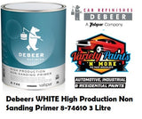 Debeers WHITE High Production Non Sanding Primer 8-74610 3 Litre