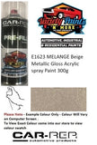 E1623 MELANGE Beige Metallic Gloss Acrylic spray Paint 300g