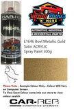 E1646 Boel Metallic Gold Satin ACRYLIC Spray Paint 300g
