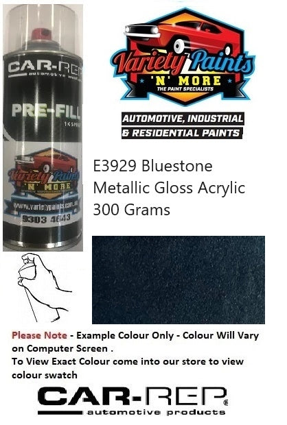 E3929 Bluestone Metallic Gloss Acrylic 300 Grams