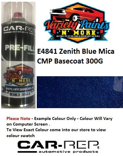 E4841 Zenith Blue Mica CMP Basecoat 300G