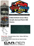 E5821 British Green Mica Acrylic Aerosol Paint 300 Grams