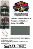 Electro® Green Tea 6197K  Powdercoat Matched Spray Paint 300g