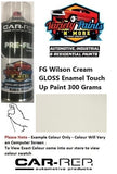FG Wilson Cream GLOSS Enamel Touch Up Paint 300 Grams