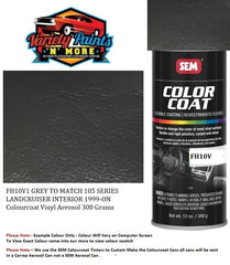 FH10V1 GREY TO MATCH 105 SERIES CRUISER INTERIOR Colourcoat Vinyl Aerosol 300 Grams