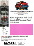 FLRIS Flight Risk Pink Gloss Acrylic CMP Aerosol Paint 300 Grams
