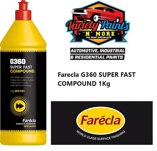 Farecla G360 SUPER FAST COMPOUND 1Kg SFC101