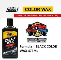 Formula 1 BLACK COLOR WAX 473ML