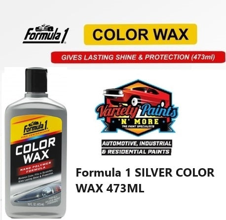 Formula 1 SILVER COLOR WAX 473ML