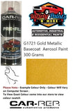 G1721 Gold Metallic Basecoat  Aerosol Paint 300 Grams