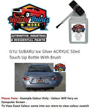 G1U SUBARU Ice Silver ACRYLIC 50ml Touch Up Bottle