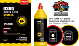 G360 SUPER FAST SYSTEM COMPOUND STARTER KIT FOR ALL COLOURS - KT3001