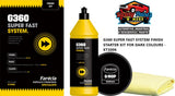 G360 SUPER FAST SYSTEM FINISH STARTER KIT FOR DARK COLOURS - KT3006