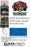 G4228 BLUE METALLIC SATIN Acrylic Aerosol Paint 300 Grams