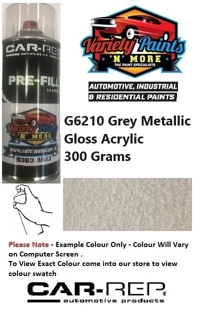G6210 Grey Metallic Gloss Acrylic 300 Grams 1IS 55A