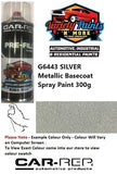 G6443 SILVER Metallic Basecoat Spray Paint 300g