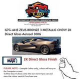 G7G-441E ZEUS BRONZE 3 METALLIC CHEVY 2K Direct Gloss Aerosol 300G