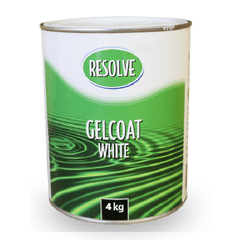 Resolve Gelcoat White Brush 4KG GELW4