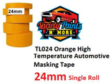 GPI Orange 24mm Single High Temperature Masking Tape Single