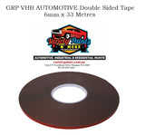 GRP VHB Double Sided Tape 6mm x 33 Metres