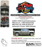 GWX-105V Subterranean Metallic / Brownstone METALLIC GM ACRYLIC Aerosol Paint 300 Grams