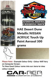 HAE Desert Dune Metallic NISSAN ACRYLIC Touch Up Paint Aerosol 300 grams 
