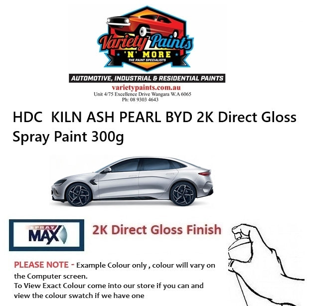 HDC  KILN ASH PEARL BYD 2K Direct Gloss Spray Paint 300g