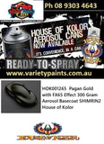 HOK001265  Pagan Gold with FX65 Effect 300 Gram Aerosol Basecoat SHIMRIN2 House of Kolor