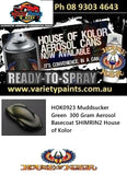 HOK0923 Muddsucker Green  300 Gram Aerosol Basecoat SHIMRIN2 House of Kolor