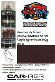 Hammersly Brown D84657/GM100A SATIN Acrylic Spray Paint 300g S0632