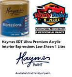 Haymes EDT Ultra Premium Acrylic Interior Expressions Low Sheen 1 Litre