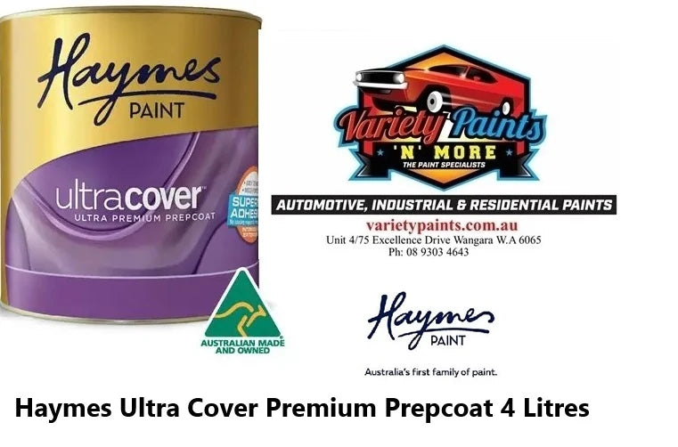 Haymes Prepcoat Ultralock 4 Litres