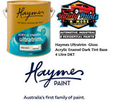 Haymes Ultratrim High Gloss Acrylic Enamel Dark Tint Base 4 Litre DKT