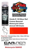 Honda R-120 Blaze Red Cromax Basecoat Motorcycle Colour Aerosol 300 Grams