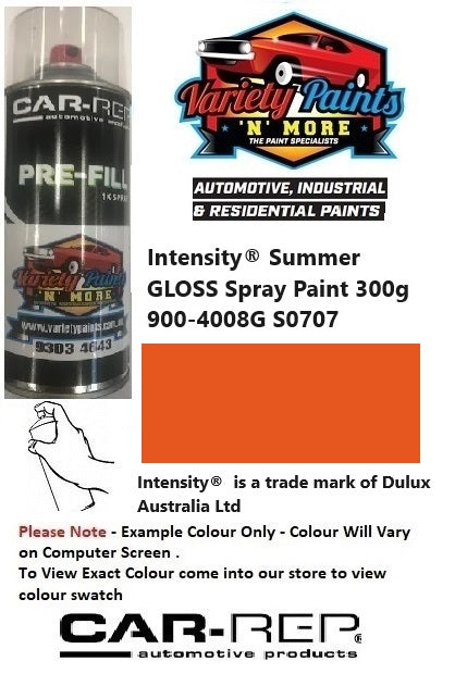 Intensity® Summer GLOSS Spray Paint 300g 900-4008G S0707 2IS 52A
