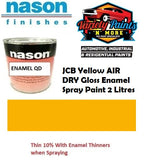 JCB Yellow AIR DRY Gloss Enamel Spray Paint 2 Litres