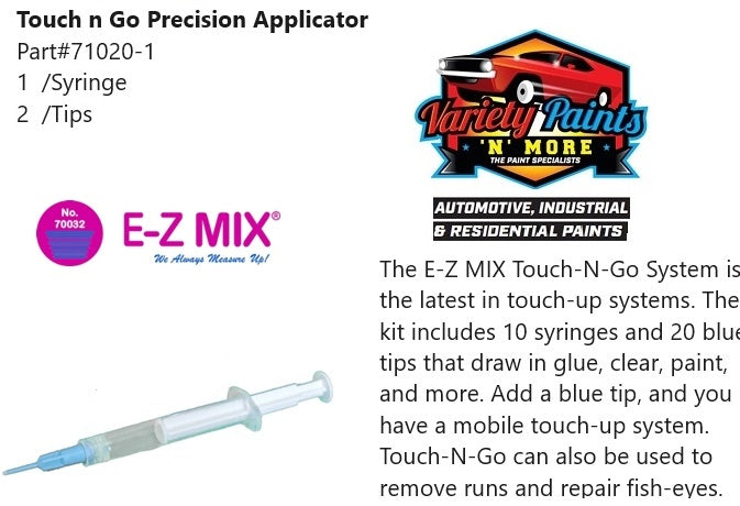 E-Z Touch N Go Applicator Kit 71020 1 ONLY