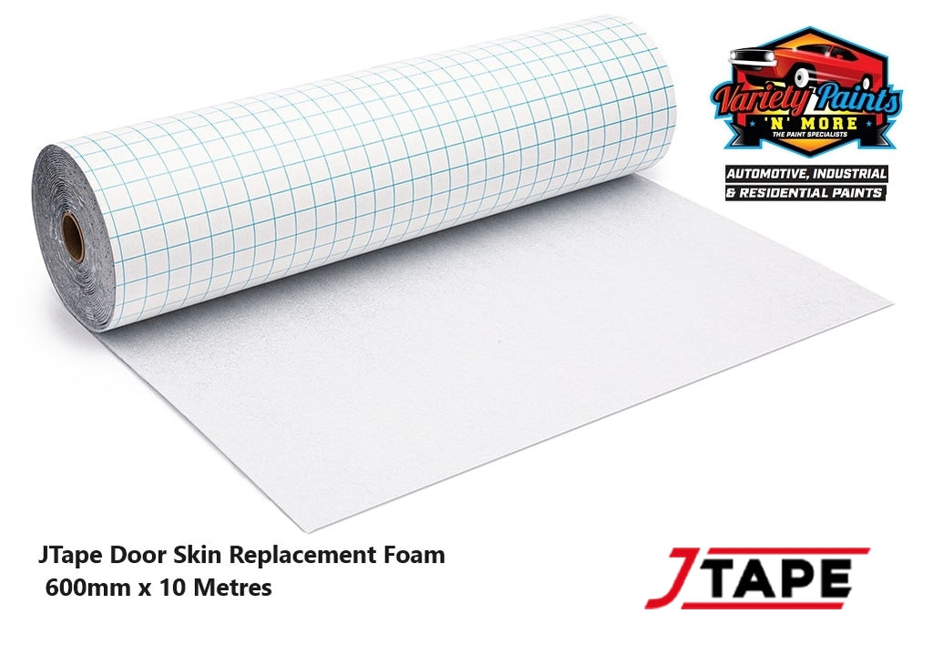 JTape Door Skin Replacement Foam 600mm x 10 Metres