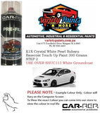 K1X Crystal White Pearl Subaru Basecoat Standard Touch Up Paint 300 Grams STEP 2