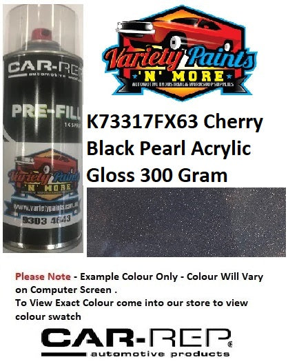 K73317FX63 Cherry Black Pearl Acrylic Gloss 300 Gram