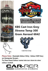 KBS Cast Iron Grey Xtreme Temp 300 Gram Aerosol 6842 ** SEE NOTES