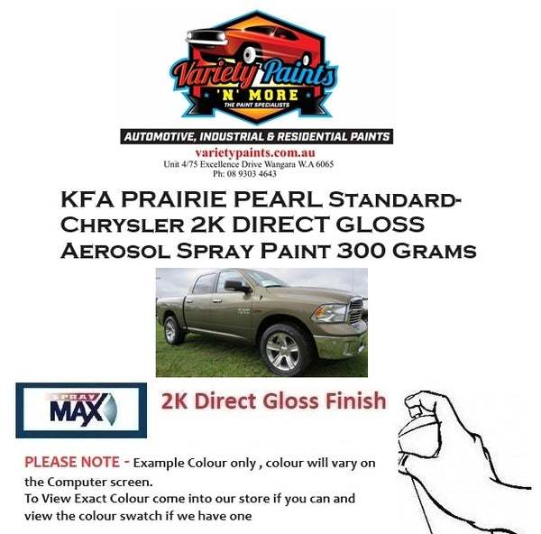 KFA PRAIRIE PEARL Standard- Chrysler 2K DIRECT