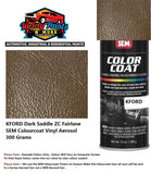 KFORD Dark Saddle ZC Fairlane SEM Colourcoat Vinyl Aerosol 300 Grams