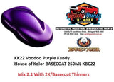 KK22 Voodoo Purple Kandy House of Kolor BASECOAT 250ML KBC22