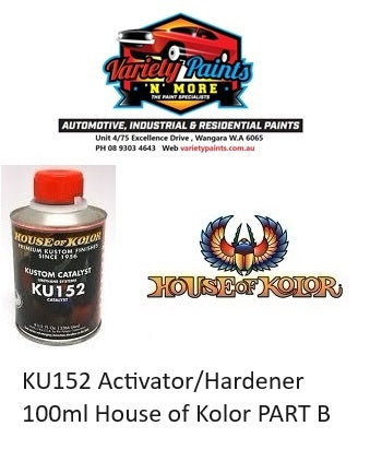 KU152 Activator/Hardener 100ml House of Kolor PART B